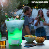 Bac à glaçons LED avec haut-parleur rechergeable Sonice InnovaGoods (Reconditionné A)