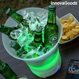 Bac à glaçons LED avec haut-parleur rechergeable Sonice InnovaGoods (Reconditionné A)