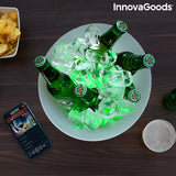 Bac à glaçons LED avec haut-parleur rechergeable Sonice InnovaGoods (Reconditionné A)