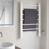 Porte-serviettes électrique pour mur ou sol InnovaGoods 6 Barres