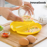 Moule à Omelettes InnovaGoods ‎V0100990 Convient aux lave-vaisselles et micro-ondes Jaune (Reconditionné A)