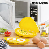 Moule à Omelettes InnovaGoods ‎V0100990 Convient aux lave-vaisselles et micro-ondes Jaune (Reconditionné A)