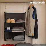 Etagère de rangement pliable portative pour bagages InnovaGoods HANGING SELF (Reconditionné A)