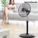 Ventilateur sur Pied InnovaGoods Noir 60 W (Reconditionné C)