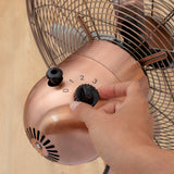 Ventilateur sur Pied Copper Retro InnovaGoods Ø 40 cm 55W (Reconditionné C)